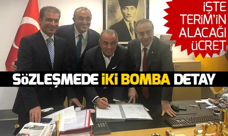 İşte Fatih Terimin alacağı ücret