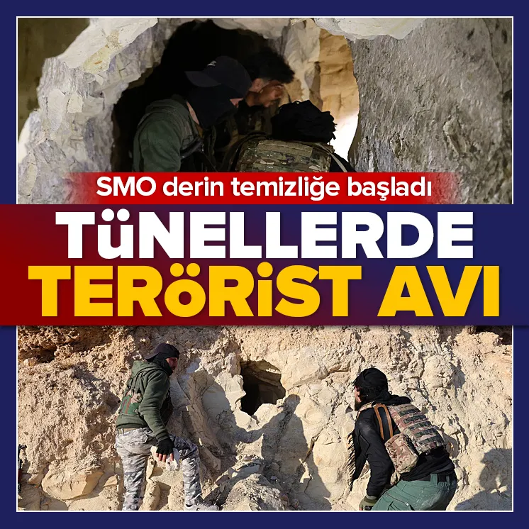 SMO güçleri tünellerde terörist avına çıkıyor