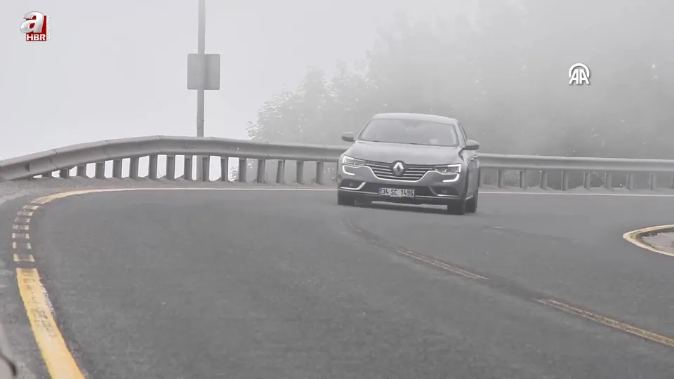 Bolu Dağı’nda sis