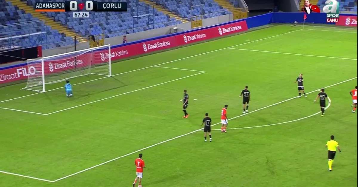 GOL | Adanaspor 1 - 0 Çorluspor 1947