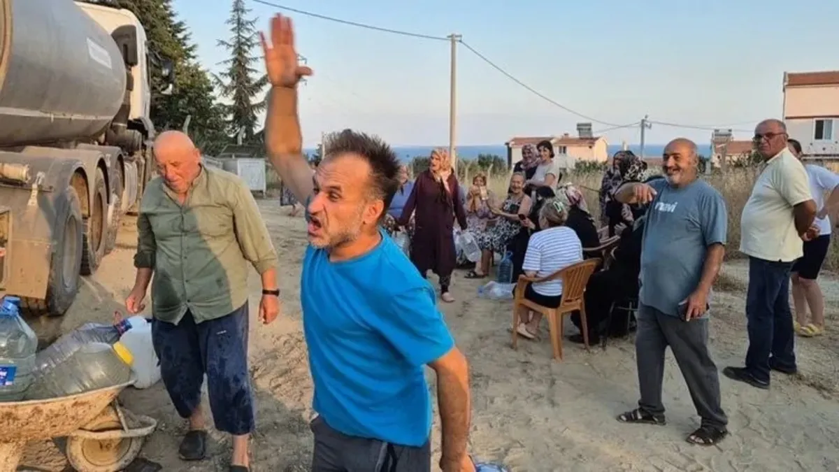 Tekirdağ'da vatandaş 1990'lara geri döndü: 2 aydır yaşanan su kesintileri bıktırdı