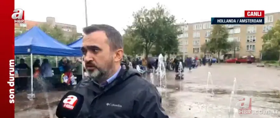 Bu görüntüler Avrupa'dan! Amsterdam'da gıda kuyruğunu A Haber görüntüledi: Kuyruklar her geçen gün artıyor 23