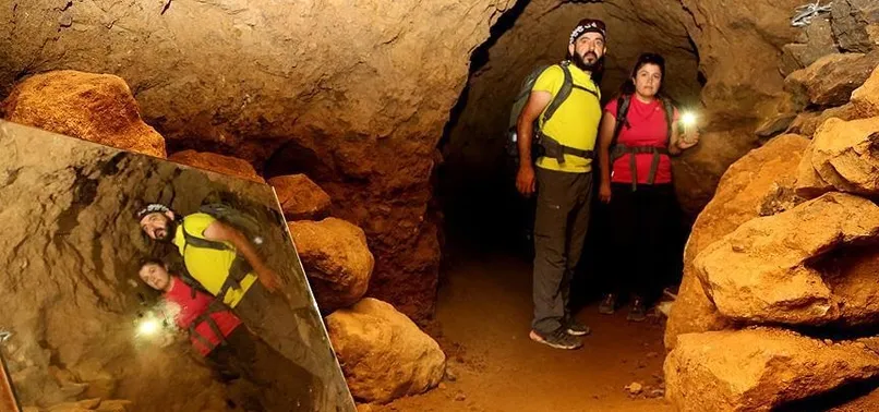 Definede aydınlatma amacıyla aynalar kullanılmış!