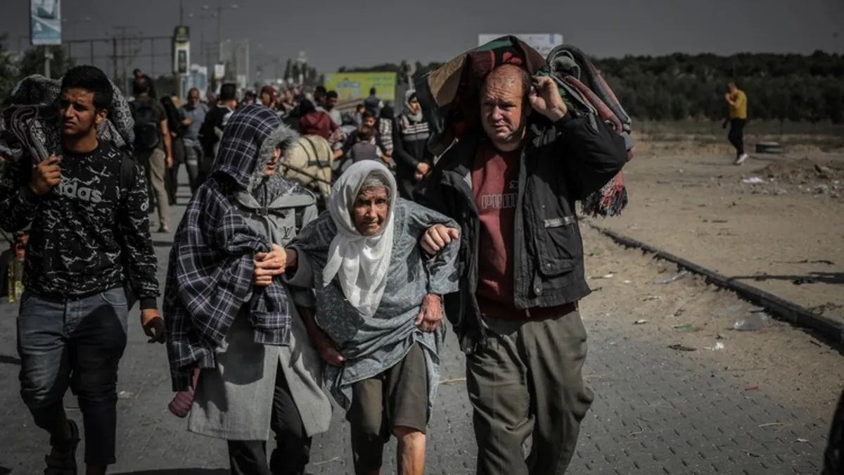 Gazze'deki hükümetinden İsrail'in güneyde güvenli bölge olduğu iddiasına açıklama: Filistinlileri sürmeyi amaçlıyor