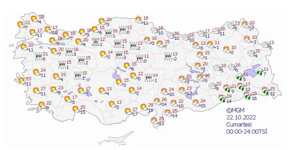 Meteoroloji saat verip uyardı: Kar geliyor | Dondurucu Rusya soğukları etkili olacak! İşte kar yağacak iller - 9