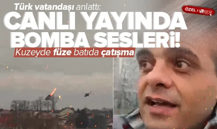 Rusya-Ukrayna savaşı! Sokaklarda neler oluyor? Türk vatandaşı A Haber’de anlattı
