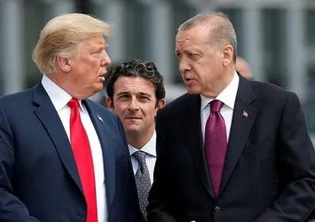 Erdoğan Trump ile görüştü!