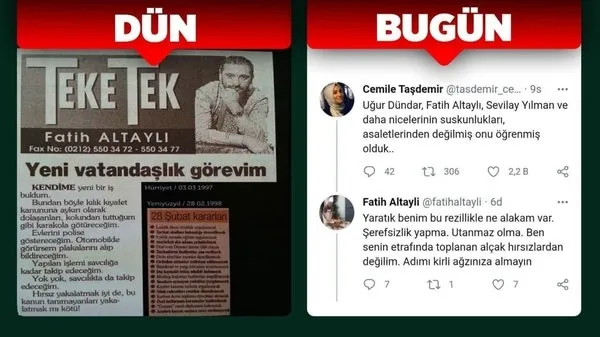 Fatih Altaylı ahlaksızlıkta sınır tanımadı! Başörtülü Cemile Taşdemir’e alçak sözler: Yaratık