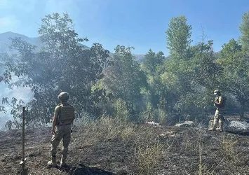 Tunceli'de ormanlık alanda çıkan yangın kontrol altına alındı!