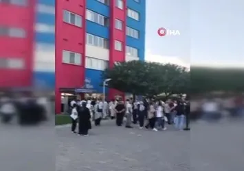 Karabük'te KPSS heyecanı kamerada