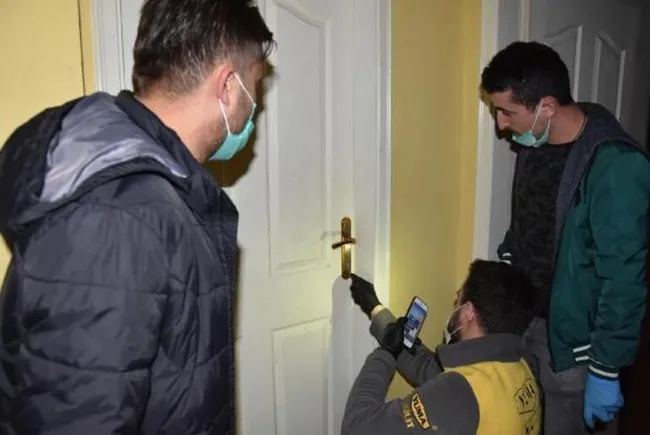 Kütahya’da sokakta kadını taciz eden şüpheli, kendisini eve kilitledi - 1