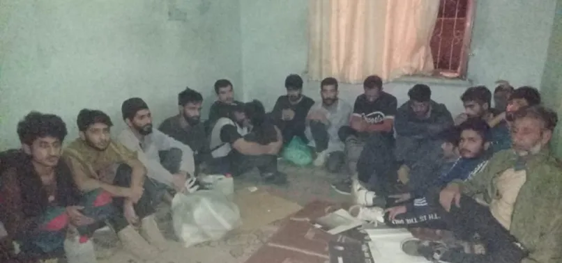 Van'da bir evde 43 Afgan yakalandı