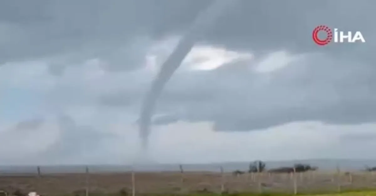 Çanakkale'de hortum