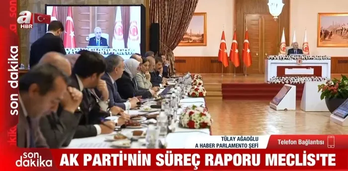 AK Parti Terörsüz Türkiye süreç raporunu TBMM’ye sundu: 15 başlık 60 sayfa