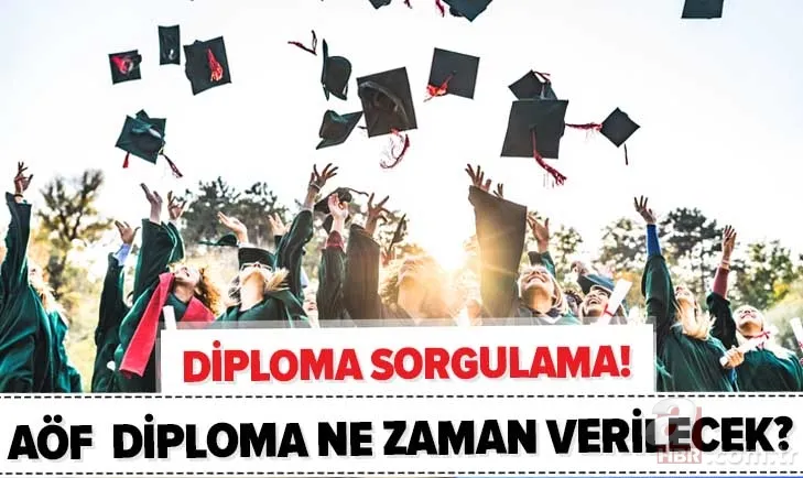 AÖF diploma ne zaman verilecek? 2020 Anadolu Üniversitesi AÖF diploma sorgulama nasıl yapılır? 1