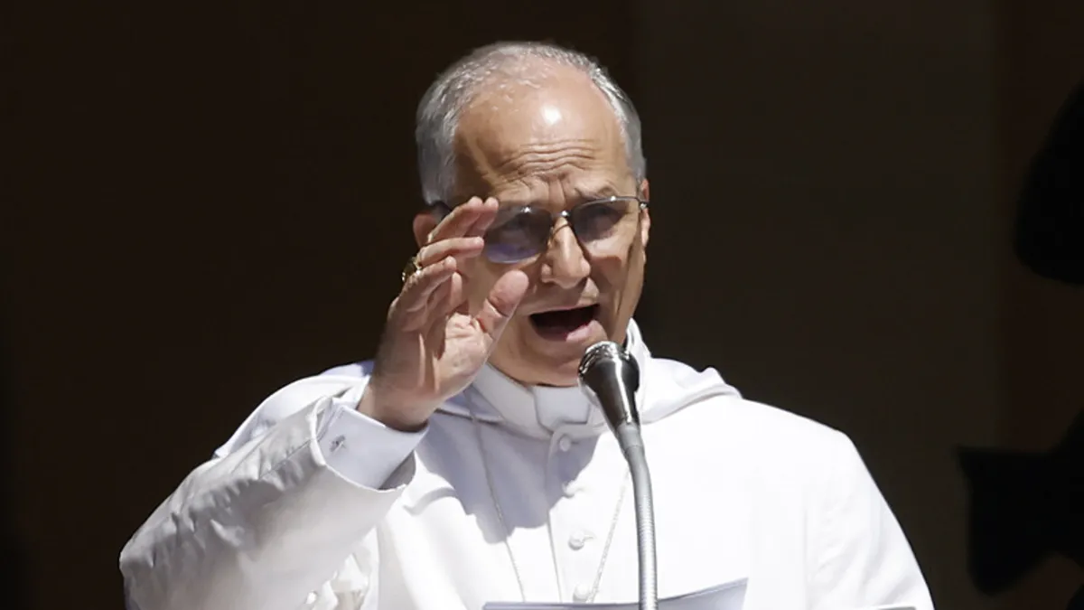 Papa 14. Leo: Gazze'yi büyük bir endişeyle takip ediyorum