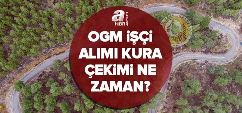 OGM başvuru sonuçları son durum: İŞKUR 2022 Orman Genel Müdürlüğü personel alımı kura çekimi ne zaman yapılacak?