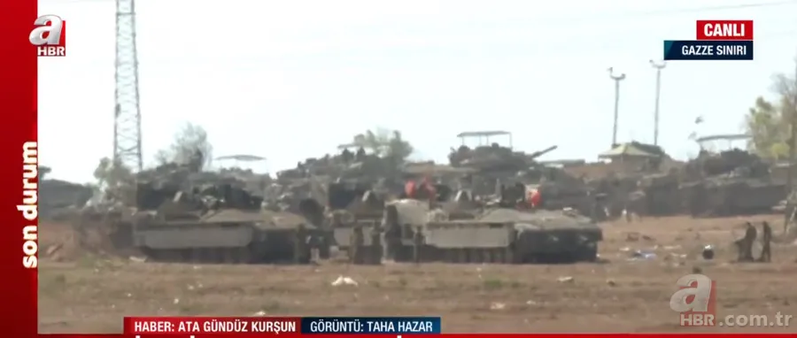 İsrail askerlerinden A Haber'e müdahale! Gazze'ye ölüm yağdırmaya gidiyorlar 12