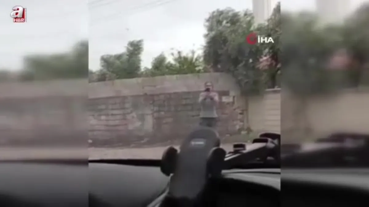 1 kişinin öldüğü 1 kişinin ağır yaralandığı silahlı kavgada korku dolu anlar kamerada