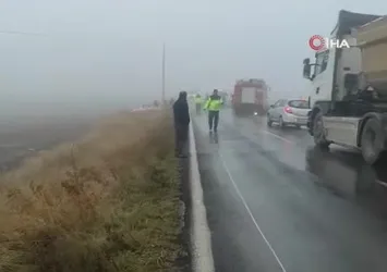 Çorum’da sis trafik kazasına sebep oldu: 5 yaralı