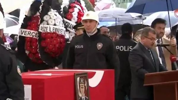 Şehit Emniyet Müdürü Altuğ Verdi için tören düzenlendi - 1