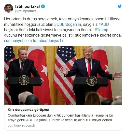 Türkiye'nin ABD'de kazandığı zaferi çarpıtmaya çalışan Fatih Portakal rezil oldu - 1
