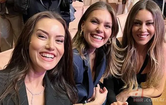 2017'deki pozun aynısı! Sinem Kobal Aslı Enver ve Fahriye Evcen bir araya geldi 1