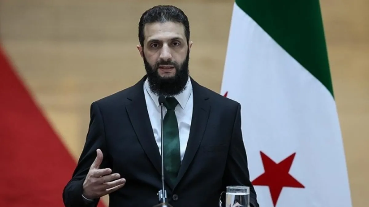 Suriye Cumhurbaşkanı Ahmed Şara'dan yaptırım kararı sonrası Erdoğan'a teşekkür