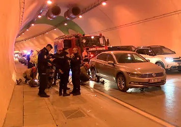 Beyoğlu'nda trafik kazası: 1 kişi yaralandı