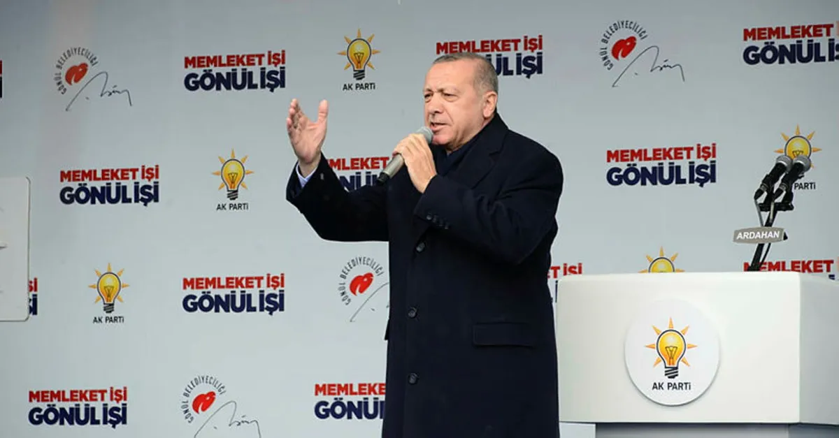 Başkan Erdoğan Ardahan'da konuştu: Sömürücülere hayat hakkı tanımayacağız