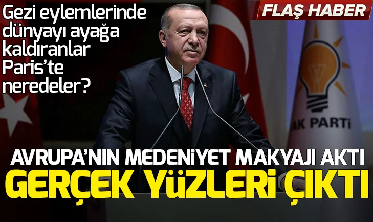 Erdoğandan: Kör, sağır ve dilsiz hale dönüştüler!