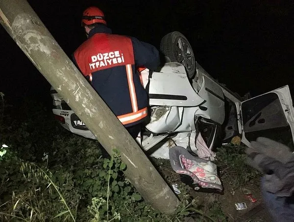 Kaza yaptıran 'şakacı' eşinden şikayetçi olmadı - 1