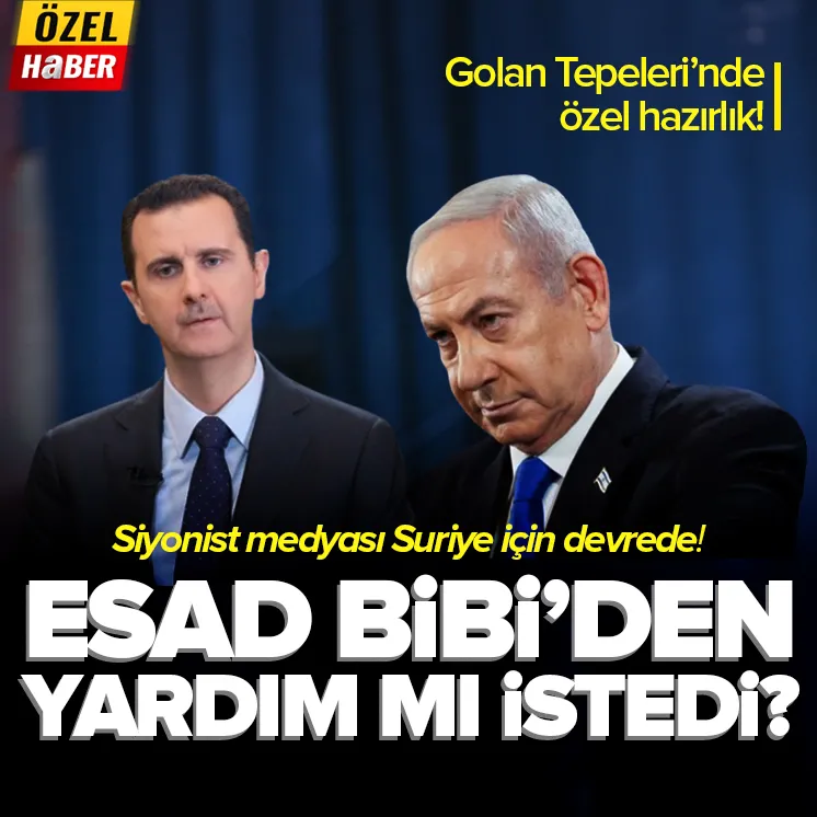 Siyonist basını: Esad İsrailden yardım istedi