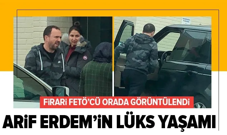 Firari FETÖ’cü Arif Erdem Virginia’da görüntülendi!