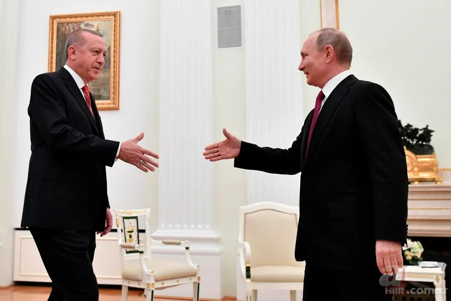 Erdoğan-Putin görüşmesinden ilk fotoğraflar 13