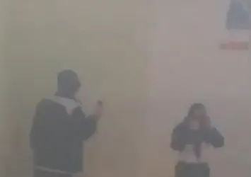 Üsküdar'da AVM'de yangın korkutan yangın!