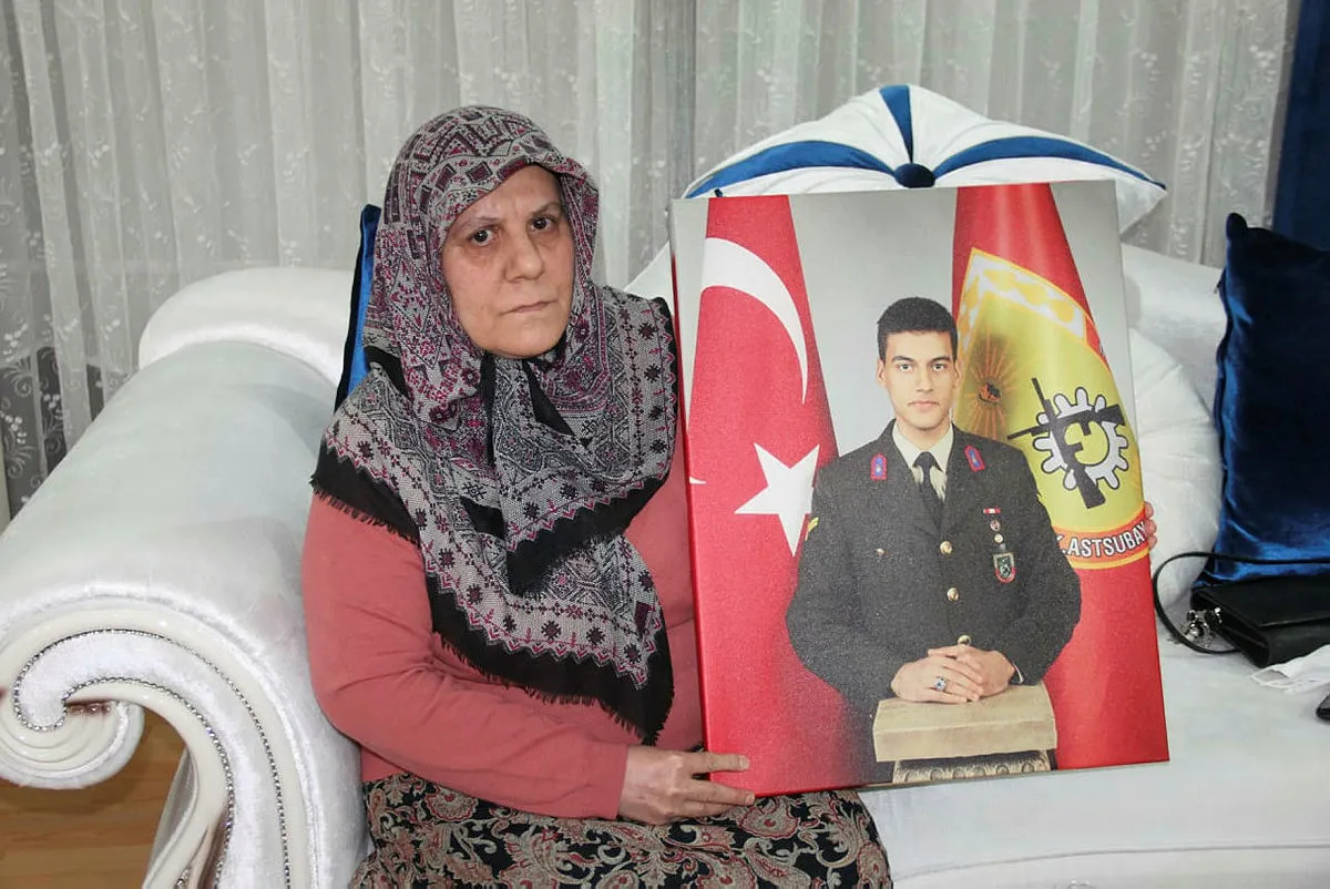 Gara şehidi Astsubay Çavuş Semih Özbey'in annesinden HDP'ye tepki: Gerçek yüzünü bir kez daha gösterdi