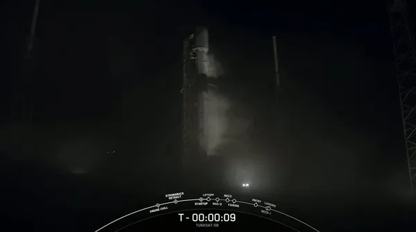 TÜRKSAT 5B uzay yolunda! Türkiye’nin 8’inci uydusu fırlatıldı