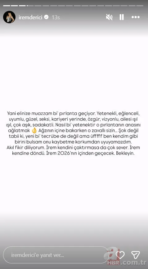 İrem Derici’den şaşırtan hamle! Nişanlısını sildi, “Akıl fikir diliyorum” dedi 6