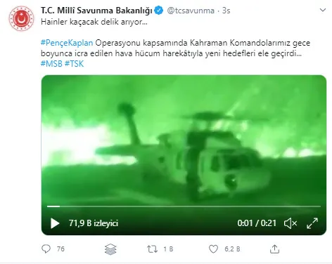 Son dakika: MSB’den Pençe Kaplan Operasyonu açıklaması: Hainler kaçacak delik arıyor