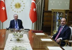 Başkan Erdoğan Konya Büyükşehir Belediye Başkanı Altay'ı kabul etti
