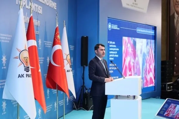Çevre Şehircilik ve İklim Değişikliği Bakanı Murat Kurum'dan müjde: 30 milyarlık kaynak 2022'de belediyelere ulaşacak - 2