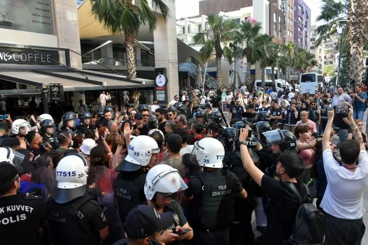 Polis İzmir’de LGBT terörüne geçit vermedi! 50’den fazla gözaltı var