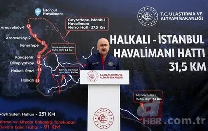 Beşiktaş-Kağıthane-Eyüp-İstanbul Havalimanı Metro Hattı hakkında müjde! İşte İstanbul Havalimanı metro durakları