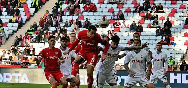 Bitexen Antalyaspor - Trabzonspor maç sonucu: 1-1