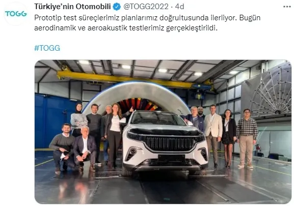 TOGG'dan heyecan veren son dakika yerli otomobil paylaşımı! - 1