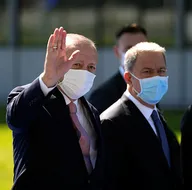 NATO karargahından flaş görüntüler! Liderler böyle karşılandı!