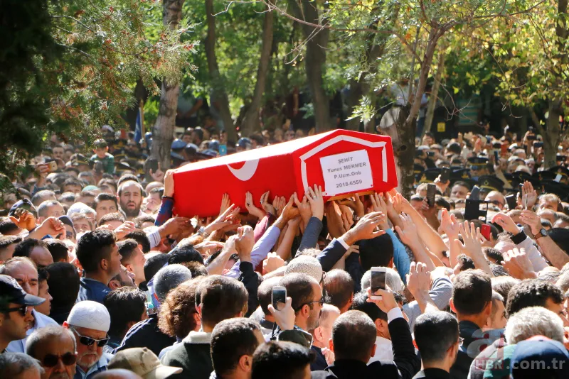 Barış Pınarı Harekatı şehidimiz Yunus Mermer'e son veda 22