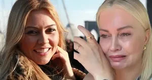 Oğlunun yanında hüngür hüngür ağladı!