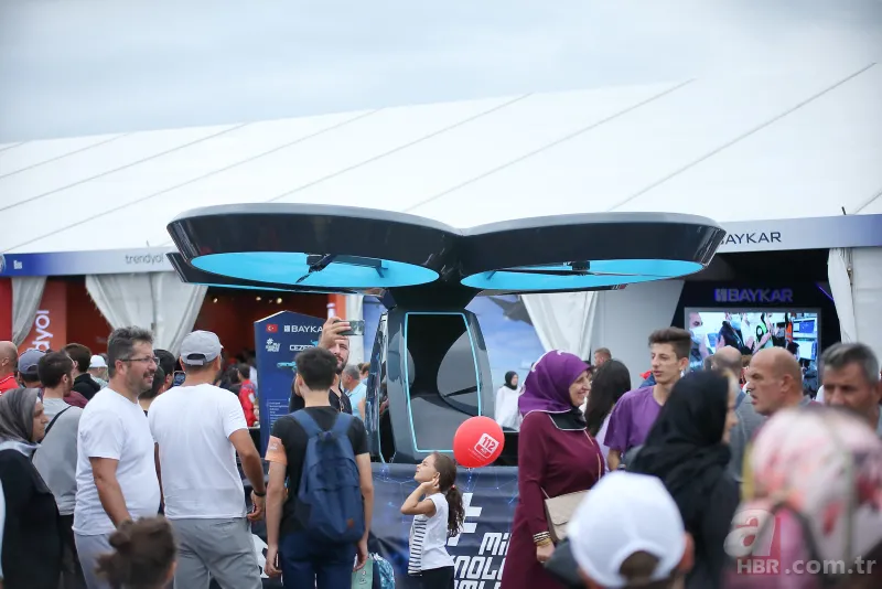 Teknofest Karadeniz'e son günde ziyaretçi akını! Vatandaşlardan Kızılelma ve Hürjet'e yoğun ilgi 10